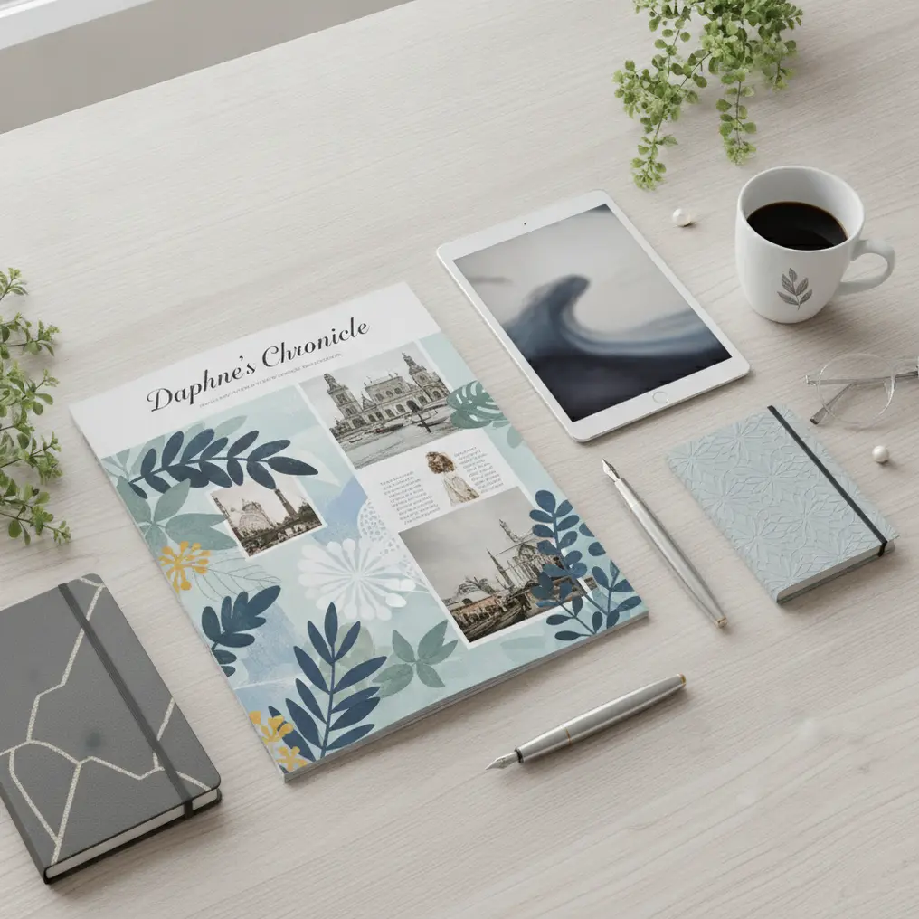 Daphne Diary tijdschrift: creatief, vrolijk en slim uitproberen