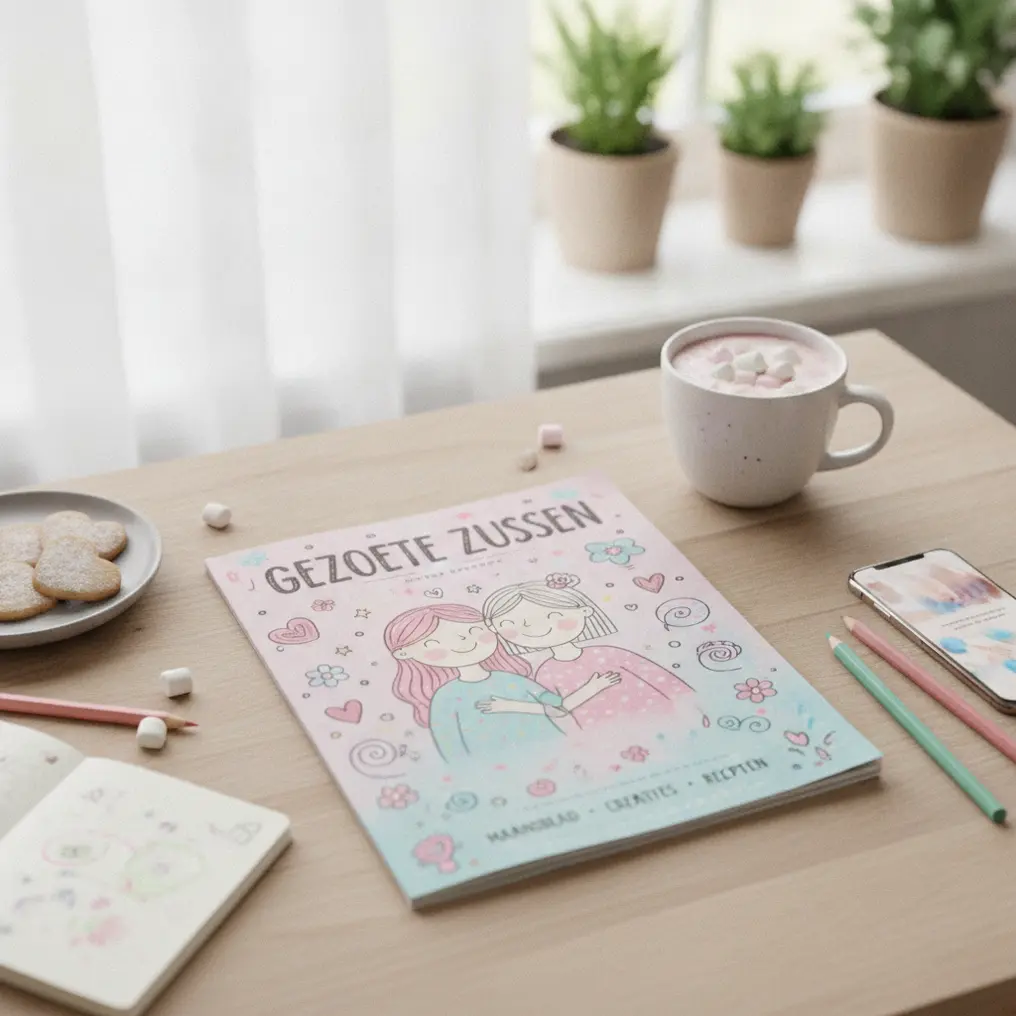 Zoete Zusjes tijdschrift: vrolijk leesplezier en slimme alternatieven